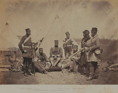 Officers and Men of the 89th Regiment, Crimea, 1855 (c)