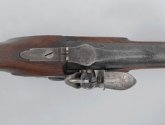 Ferguson flintlock breech-loading rifle, 1780 (c)