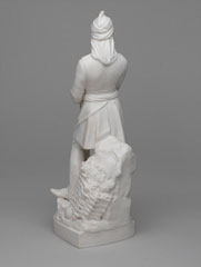 Parian ware statuette of Lieutenant (later Major) William Hodson, 1858