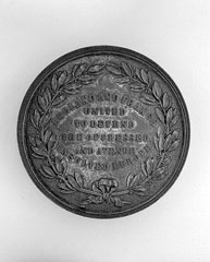 Bronze Medal commemorating the Alliance of Britain and France against Russia 1854