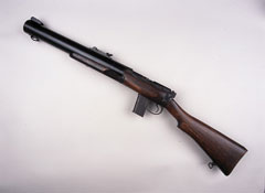De Lisle .45 inch bolt action ACP silenced carbine, 1943 (c)