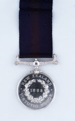 New Zealand War Medal, 1865, Commander Berkeley George Albert Belson, Royal Navy