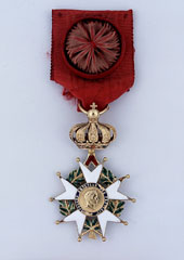 Legion of Honour, France, Badge of the 4th Class, awarded to Lieutenant-Colonel William McMurdo