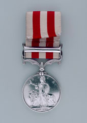 Indian Mutiny Medal 1857-58, with clasp, 'Defence of Lucknow', Apothecary Edwin Debrosses, Indian Medical Department