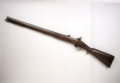 Russian .704 inch percussion rifle, 1843