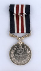 Military Medal, Private M Peterson, Union Defence Force, South African Medical Corps, 1945