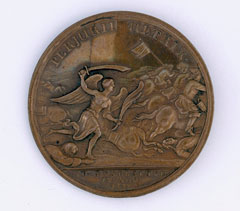 Bronze medal commemorating the Battle of Sheriffmuir, 1715