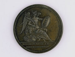 Bronze medal commemorating the Battle of Minden, 1 August 1759