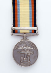 Gulf Medal 1990-91, Private M A McHugh, Royal Army Medical Corps