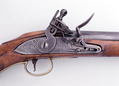 Flintlock pistol for United East India Company Marine Service, 1778