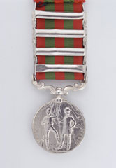 India Medal 1895-1902, Sepoy Jiwa Singh, 15th Regiment of Bengal Native Infantry (The Ludhiana Sikhs)