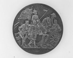 Medal commemorating the capture of Bloemfontein and Pretoria, 1900