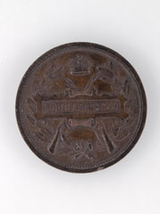 Bronze medal commemorating Sir George White VC and the Siege of Ladysmith 1900
