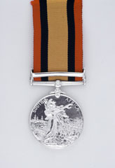 Queen's South Africa Medal 1899-1902, clasp, 'Cape Colony', Private S Quantick, Welsh Regiment