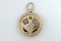Boer War Tribute Medal, Private S Quantick, Welsh Regiment