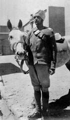 A soldier of the 1st Battalion, 15th Punjab Regiment, Tibet, 1936 (c)