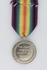 Allied Victory Medal 1914-19 awarded to Private W Guest, New Zealand Mounted Rifles and New Zealand Expeditionary Force