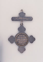 Silver Boer War Tribute Medal, C Harnley, 1900