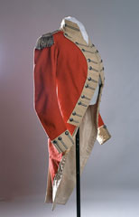 Officer's coat worn by Lieutenant-Colonel William Troughton, 129th Regiment, 1795 (c)