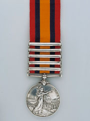 Queen's South Africa Medal 1899-1902, Private William Goodyear, Duke of Cambridge's Own (Middlesex Regiment)