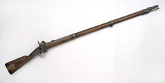 Russian .709 inch percussion musket, Model 1845, 1847