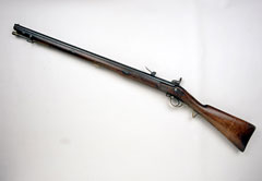 Russian copy of Brunswick .70 in percussion rifle, 1854