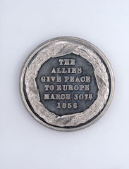 Medal commemorating the Fall of Sevastopol and the Treaty of Paris, 1856