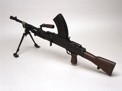 Bren .303 inch Mk III light machine gun, 1954