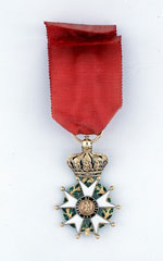 French Legion of Honour awarded to Major-General Colin Campbell