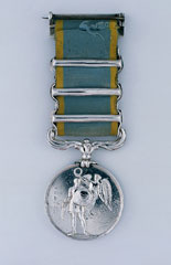 Crimean War Medal 1854-56, with three clasps: 'Alma', 'Inkermann', and 'Sebastopol', Major Nathaniel Steevens, 88th Regiment of Foot (Connaught Rangers)