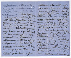 Letter from Florence Nightingale to Lord Raglan, 1855