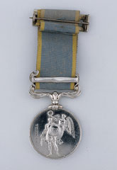 Crimea War Medal 1854-56, with clasp, 'Sebastopol'