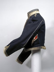 Officer's undress stable jacket worn by Lieutenant Sir William Gordon, 17th Light Dragoons (Lancers), 1854
