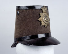 Shako, 13th (1st Somersetshire) or Prince Albert's Regiment, 1855-1861 (c)