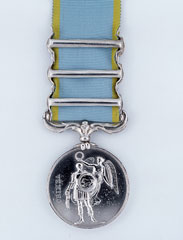 Crimea War Medal 1854-1856, awarded to Lieutenant (later General) Mark Walker, 1st Battalion, 3rd (The East Kent) Regiment of Foot (The Buffs), 1855
