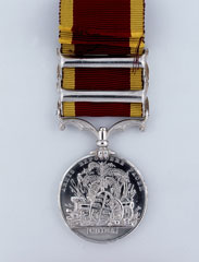 2nd China War Medal 1857-60, with clasps for 'Taku Forts 1860' and 'Pekin 1860', Major Mark Walker VC, 1st Battalion 3rd (The East Kent) Regiment of Foot (The Buffs)