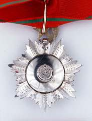 Order of the Mejidie, Turkey, 5th Class, awarded to Major Mark Walker VC, 1st Battalion 3rd (The East Kent) Regiment of Foot (The Buffs)