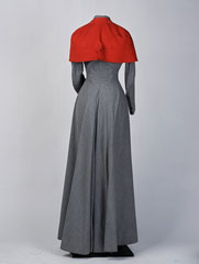 Skirt worn by Sister A Stewart Wyatt, Queen Alexandra's Imperial Military Nursing Service, 1902 (c)