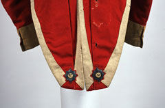 Officer's full dress coatee, Captain Patrick Logan, 57th (West Middlesex) Regiment of Foot, 1822-1830 (c)