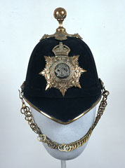 Home Service pattern helmet,  Major Elwyn Pleydell Jones, Army Service Corps, 1901-1914