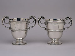 Two-handled cup, Queen's Own Oxfordshire Hussars, Major John (Jack) Strange Spencer-Churchill, 1907 (c)