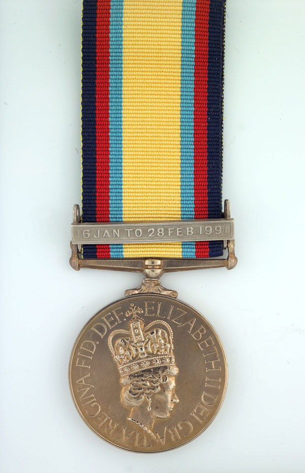 Gulf Medal 1990-91, Specimen 