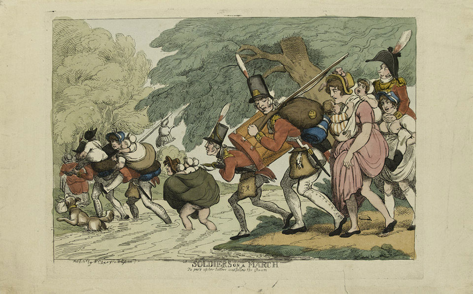'Soldiers on a March', 1811 (c)
