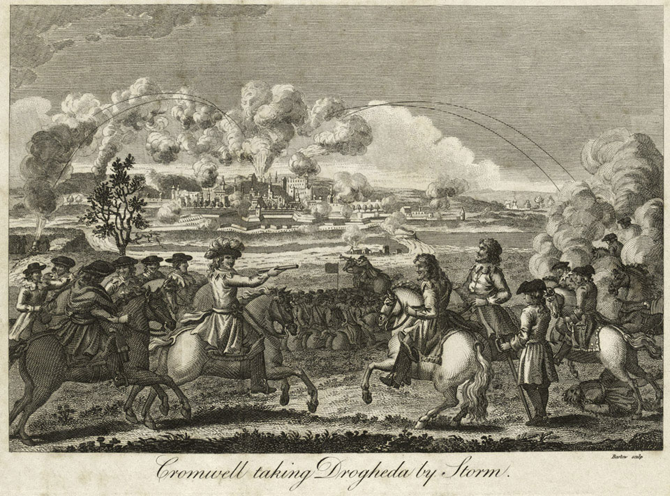 'Cromwell taking Drogheda by Storm', 1649