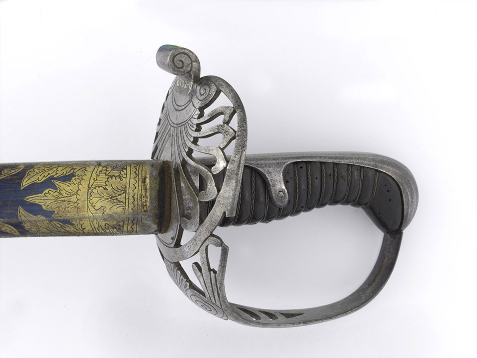 Pattern 1796, Heavy Cavalry Officer's undress sword, 1810 (c) Online