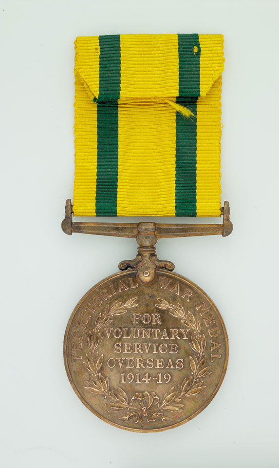 Territorial Force War Medal 1914-19 | Online Collection | National Army ...