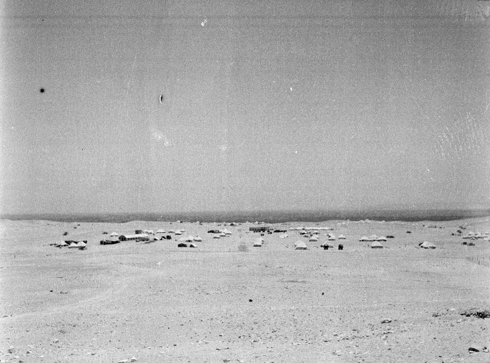 View towards the Nile Delta from Cowley Camp, Cairo, Egypt, 1943