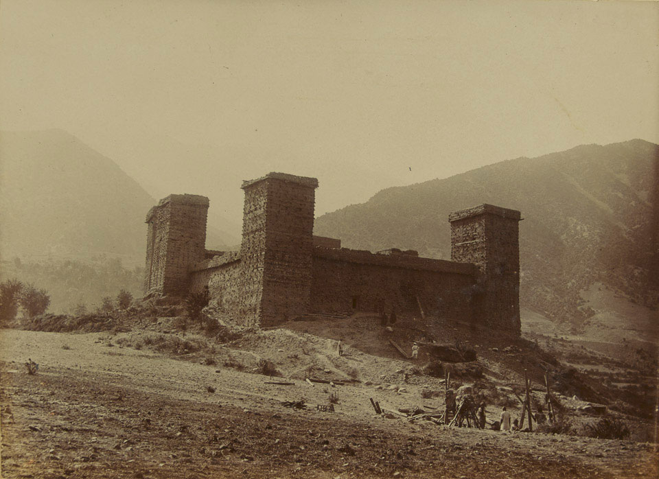 View of Chitral Fort, 1895