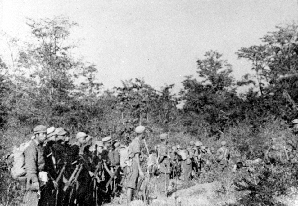 Members of the Kachin Rangers, 1945