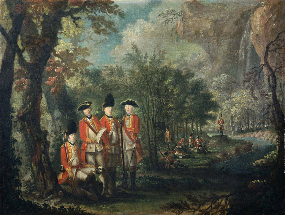 The 25th Regiment of Foot in Minorca (Menorca), 1771 (c)